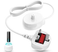 Electric Toothbrush Charger For Oral B Toothbrush Charger Replacement For Oral B Charger, For Braun UK Plug for Oral-B Pro 650/Pro Series/Genius/Smart Series and Other for All Oral b Toothbrushes