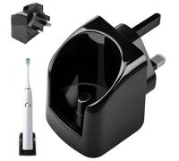 Electric Toothbrush Charger for Oral B Toothbrush Mounted Charging Base | Compatible with Oral-B Model 3757&for Braun Vitality Pro, Pro 1/2 2500 /3 3500, iO 2/3/4/5/6, Smart 6/7 Wall Mounted UK Plug