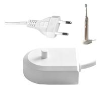 Electric Toothbrush Charger for Philips Sonicare HX6100, Waterproof Inductive Charging Station, Compatible with HX3000 HX6000 HX8000 HX9000 Series, Replacement Charging Station (White)
