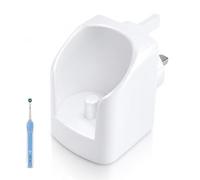 Electric Toothbrush Charger Wall Mounted Compatible with Oral B | Charging Base Compatible with Oral B iO2/iO3/iO4/iO5/iO6, Vitality Pro/Pro 3, Genius 8000/9000, Pro 1000/2000/3000/5000