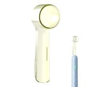 Electric Toothbrush Cover - Lightweight Portable Dustproof Toothbrush Cap, Protective Hygiene Poop Protector for Schools, Dormitories, Bathrooms, Toilets, Travel, Home Use, Yellow, see description,