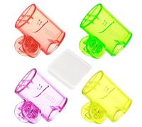 Electric Toothbrush Cover, Toothbrush Cover, 4 Pack Portable Toothbrush Storage Protector - Travel Brush Case, Toothbrush Case for, yellow, riferimento alla descrizione, Please refer to