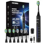 Electric Toothbrush for Adults(Black)