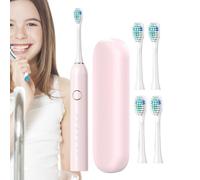 Electric Toothbrush for Adults - Rechargeable Sound Toothbrush | Deep Clean 40000 VPM, 6 Modes, 180 Days Battery Life, Portable Travel Case, Smart Timer, St