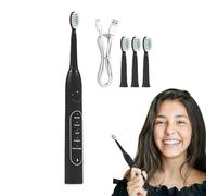 Electric Toothbrush for Adults | Waterproof Model, High Frequency Cleaning with Practical Design for Home Night Travel, Camping Shower