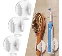 Electric Toothbrush Gravity Holder, Free Perforated Wall Mounted Toothbrush Seat Save Space Keep Dry Stop Mildew, Gravity Induction Adapts To A Variety Of Electric Toothbrushes