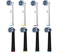 Electric Toothbrush Head Replacement Compatible with Oral B, Color-Coded Rings, Professional Care, SmartSeries, Vitality, TriZone, Pro Health Models