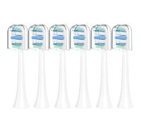 Electric Toothbrush Heads for Philips Sonicare Replacement Heads C1,C2,4100, Replacement Brush Head Compatible with Phillips Sonicare Electric Toothbrushes C2,C1, for Philips Sonic Care Brush,6 Pcs
