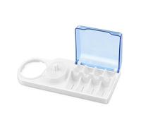 Electric Toothbrush Holder Replacement,Compatible for Braun,Compatible for Oral B with Brush Head Storage Cover and Charger Base Stand(Style B)