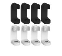 Electric Toothbrush Holder Wall-Mounted Traceless Toothbrush Stand Rack Razor Storage Shelf Organizer Home Bathroom Accessories(Mixed-8pcs)
