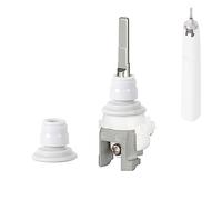 Electric Toothbrush Metal Shaft Compatible with Philips HX6340 HX6530 HX6710 HX6920 HX9140 HX9340 HX8910 HX9350 Toothbrush Vibrating Tip Replacement Parts with Waterproof Sealing Ring