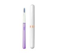 Electric Toothbrush Portable Sonic, Slim Travel Toothbrush with 3 Cleaning Modes, IPX7 Waterproof Soft Bristle Toothbrush with Wireless Magnetic Charging for Adults