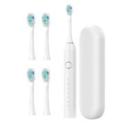 Electric Toothbrush - Powerful Electric Toothbrushes Rechargeable | Deep Clean 40000 VPM Toothbrush | Long-Lasting Build with 6 Modes & Travel Case | Toothbrushes for Adults, Travel, Home, Daily Use