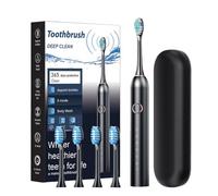 Electric Toothbrush - Rechargeable Toothbrush with Case, Electric Toothbrush, Rechargeable Electric Toothbrush, 180 Days Battery Life, 40,000 VPM, Deep Cleaning, 6 Mod