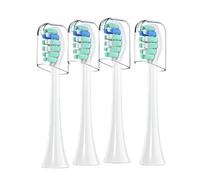 Electric Toothbrush Replacement Brush Head(4/8pcs) - Compatible for Philips HX6312 HX6340 HX3211 HX3281 HX3110 HX3120 HX682p HX685t HX4300 HX5100(4pcs Green)