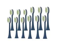 Electric Toothbrush Replacement Brush Head - Compatible with Philips HX2 Series/S1/S3/S5/HX2471/HX2421/HX2431 Gentle Cleaning Brush(12 Dark Blue)