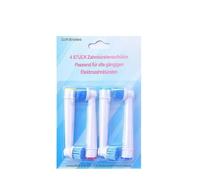 Electric Toothbrush Replacement Brush Head, Three-Dimensional Cutting Compatible with SB-417A / SB17A Dual Heads, Dupont bristles fit the Curvature of the Teeth(EB-17s 4pcs)