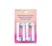 Electric Toothbrush Replacement Brush Head, Three-Dimensional Cutting Compatible with SB-417A / SB17A Dual Heads, Dupont bristles fit the Curvature of the Teeth(EB-25A 4pcs)