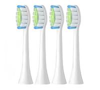 Electric Toothbrush Replacement Brush Heads - Compatible for ROAMAN S1/ S2/S3/S5/ ST8872/ST8873/ ST051 /ST052(4PCS White)