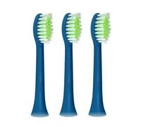 Electric Toothbrush Replacement HX2033 Brush Head - Compatible with Philips HX24 Series and HX2000 and HX2100 Series Clean and Bright Soft Brushes(3 Purple)