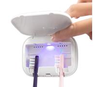 Electric Toothbrush Sanitiser - Case with UV Light Automatic Induction - Wall Toothbrush Holder, for Home, Dormitory, Care, Hygiene, Travel, Cleaning and Exhibition