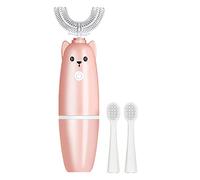 Electric Toothbrush Sonic Shape Toothbrush U-Shaped Cleaning Electric Children's and U-Shaped Massage Toothbrush 360° Thorough U Shaped Electric Toothbrush Kids 6 to 12