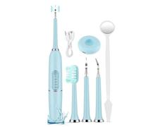 Electric Toothbrush Sonic Toothbrush Adult USB Charging Automatic Touch Dental Calculus(E)