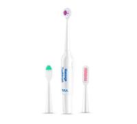 Electric Toothbrush with 3 Brush Heads, Pet Toothbrush Dog Brush Addition Bad Breath Tartar Teeth Care Dog Cat Cleaning Mouth for People and Pet Dog
