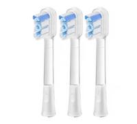 Electric Toothbrushes Replace Brush Heads. Compatible for Laifen LFTBO1-S LFTB01-P ABS LFTB01-A(Blue High Efficiency x3)