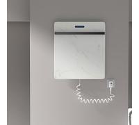 Electric Towel Warmer, Wall Mounted Stainless Steel Drying Rack, Fast Heating Towel Radiator with Intelligent Touch Control for Bathroom and Spa