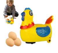 Electric Toy Hen Laying Eggs Easter Chick Interactive Toy
