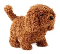 Electric Toy Teddy Dog Can Walk Bark Wag Tail for Kids Girls Christmas