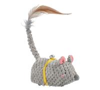 Electric Toys for Pets - 5.12 Inch 90G Velvet, Rechargeable Pet Enrichment, Mouse with Automatic Movement | Indoor Cats Kittens Play Stimulation