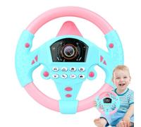 Electric Toys Steering Wheels Sounding Pretend Driving Suction Cup Learn
