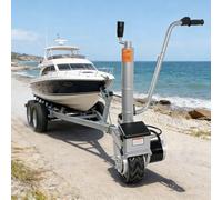 Electric Trailer Dolly,Motorised Joc-key Wheel,Max Load 5000Lbs,5-7m/min Speed,Power Mover For Boat & Trailer Maneuvering