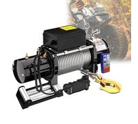 Electric Trailer Winch with Heavy-Duty Planetary Gearing and Watertight Design for Light Vehicle Towing