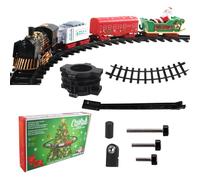 Electric Train Model - Toy Rail Vehicle, Musical Light Train, Miniature Railway Set with Battery Operated | Engaging Activity for , Youth and Teens. Encourage Group Game. Hand Eye Assi