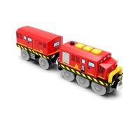 Electric Train Set For Kids Assembly And Play Motorized Toy Train Engine For Kids Fits Most Wooden Railway Toy