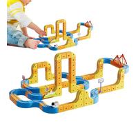 Electric Train Set for Kids - Railway Flexible Magnetic Model | Assembly Christmas Train Set,for Boys Girls Children Friends Christmas Holiday