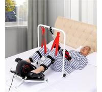 Electric Trainer W/Recovery Rack Forward & Reverse Motion, 4 Limbs Pedal Exerciser Bike, Adjustable 5 Speeds & 2 Levels Resistance, Intelligent Anti-Spasmodic