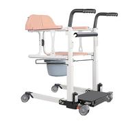 Electric Transfer Lift Remote Control Dual Brake Lift Transfer Chair Aluminum Alloy Load 100 Kg Patient Lift Wheelchair