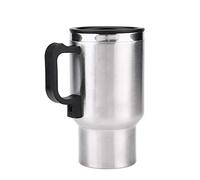 Electric Travel Mug, Stainless Steel 450ml Heating Cup, Car Heating Cup for On-the-Go Coffee and Long Drives