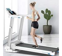 Electric Treadmill with 2.0HP Motor, Folding Design, Ultra-Quiet, Bluetooth Speaker, Adjustable Speed 0.8-8Km/H, Intelligent Shock Absorption for Home Fitness