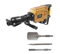Electric Tree Digger 1700W, Portable Excavator with 3 Drill Bits | Lock Switch For Continuous Work; Long Cord; Point, Flat & Scraping Chisels For Concrete, Brick, Foundation, Garden, Orchard