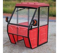 Electric Tricycle Cover, Trike Cover with Awning Cover, Electric Tricycle Frame Canopy, Electric Cargo Tricycle Cover, Adult Electric Vehicle Cover(Red)