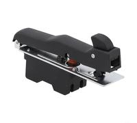 Electric Trigger Switch for Angle Grinder Replacement, 2NO Type, AC 250V 12A Power Rating, Plastic+Metal Material, Compatible with G18SE2 180 Model
