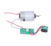 Electric Trimmer Motor And Circuit Board Assembly, For 8504 For 8148 For 8591 High-Speed Replacement Part With Charging Port(7200rpm with charging port)