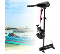 Electric Trolling Motor 1.6HP Thrust Power Boat Motor-Electric 24 V Boat Outboard Motor Outboard, 1152W Electric Motor 8-Speed Control System Tiltable for Inflatable Boats, Canoes