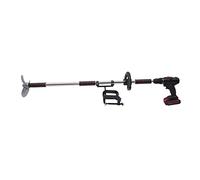 Electric Trolling Motor, 36V Transom Mounted Outboard Motor with Adjustable Gears(25+1), Three-Blade Propeller and 2 Batteries, for Small Boats Less Than 2.5m