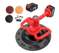 Electric Trowel, High-Efficiency Cement Mortar Smoothing Machine, Adjustable Speed Polisher with 9 Speed Settings for Wall Plastering